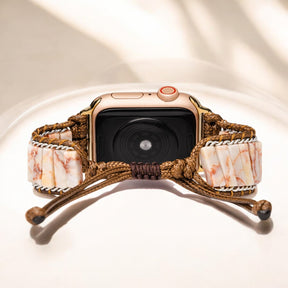Delicate Imperial Jasper Apple Watch Strap