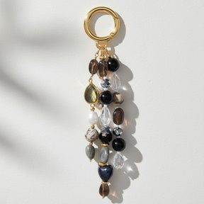 Labradorite Obsidian Harmony Bag Charm
