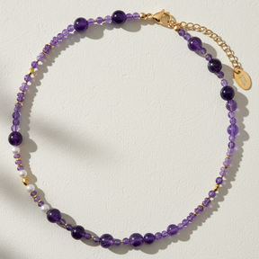 Amethyst & Pearl Harmony Necklace