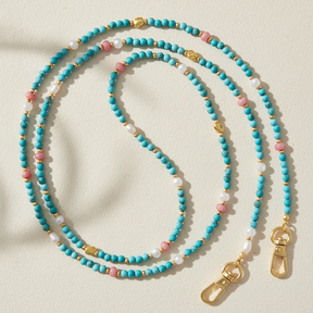 Howlite Horizon Phone Chain