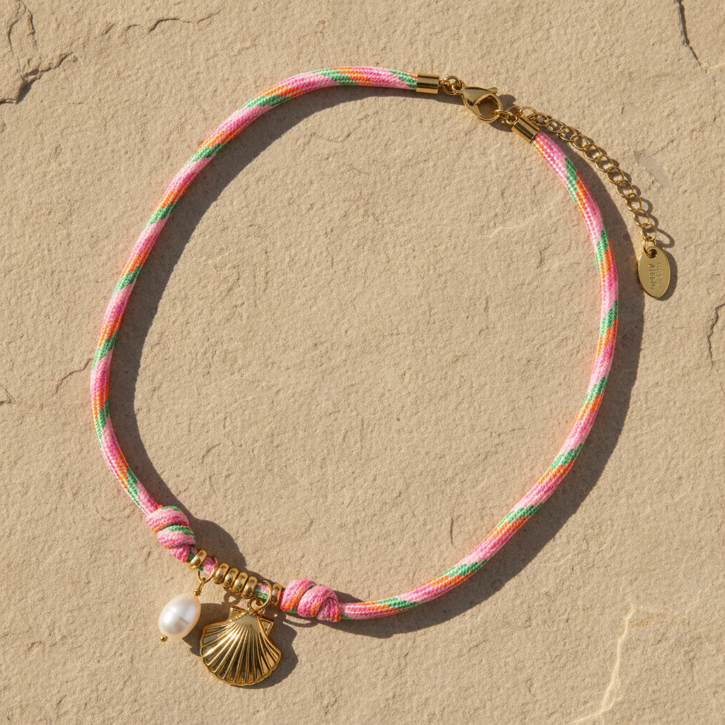 Seaside Shell Charm Necklace
