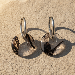 Eclipse Quartz Earrings