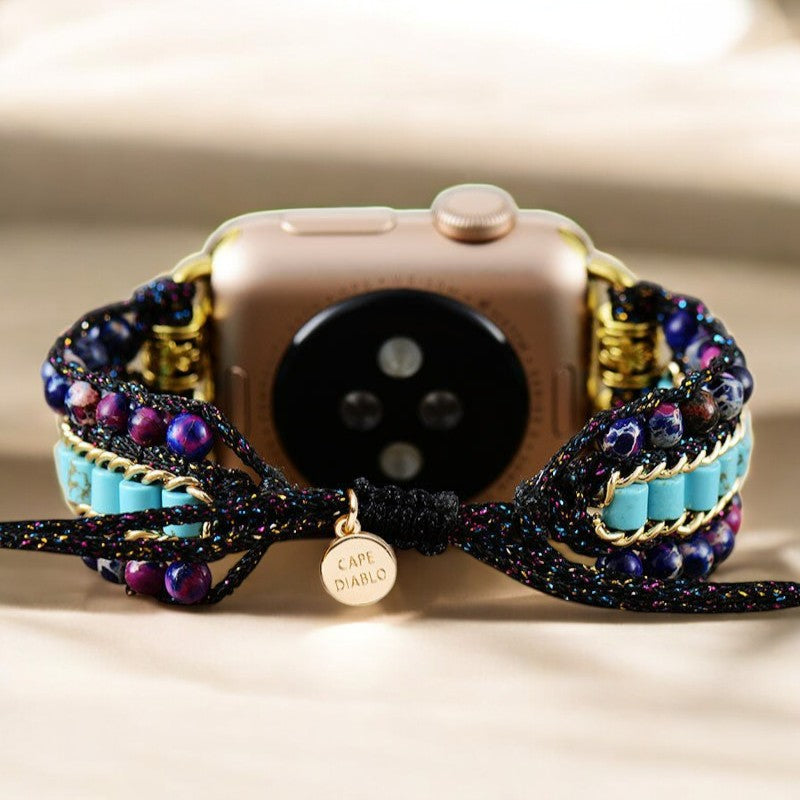 Gothic Turquoise Apple Watch Strap