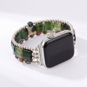 Fierce Grace Tiger's Eye Stretch Apple Watch Strap