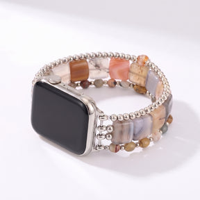 Desert Flame Carnelian Stretch Apple Watch Strap