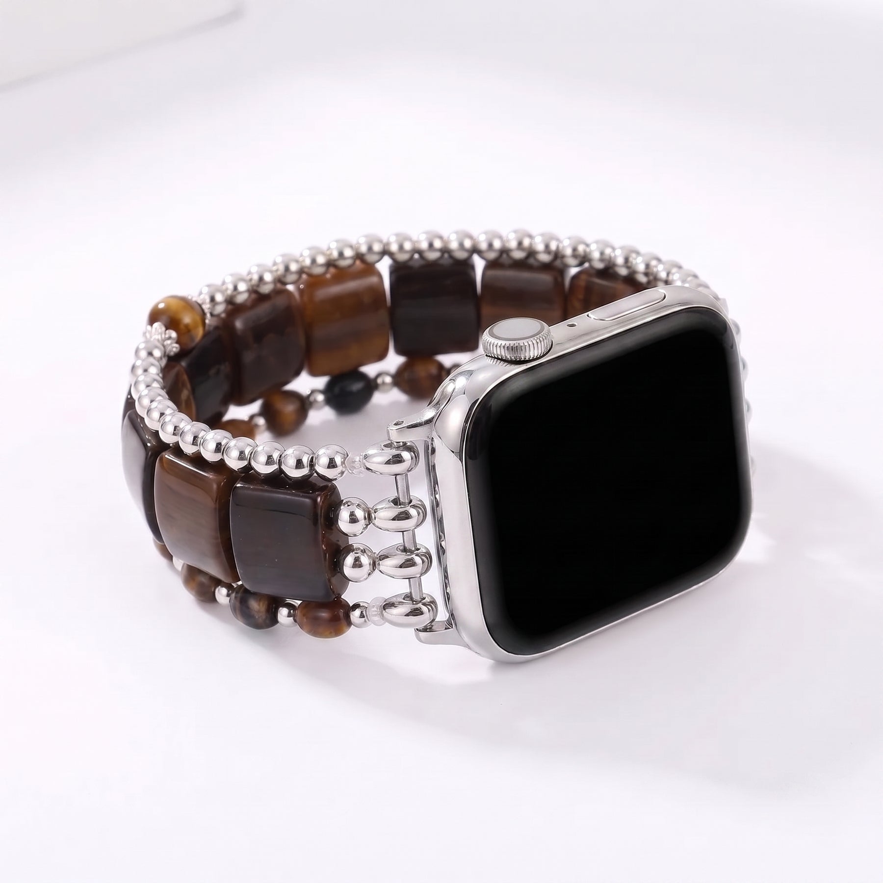 Midnight Bloom Tourmaline Stretch Apple Watch Strap