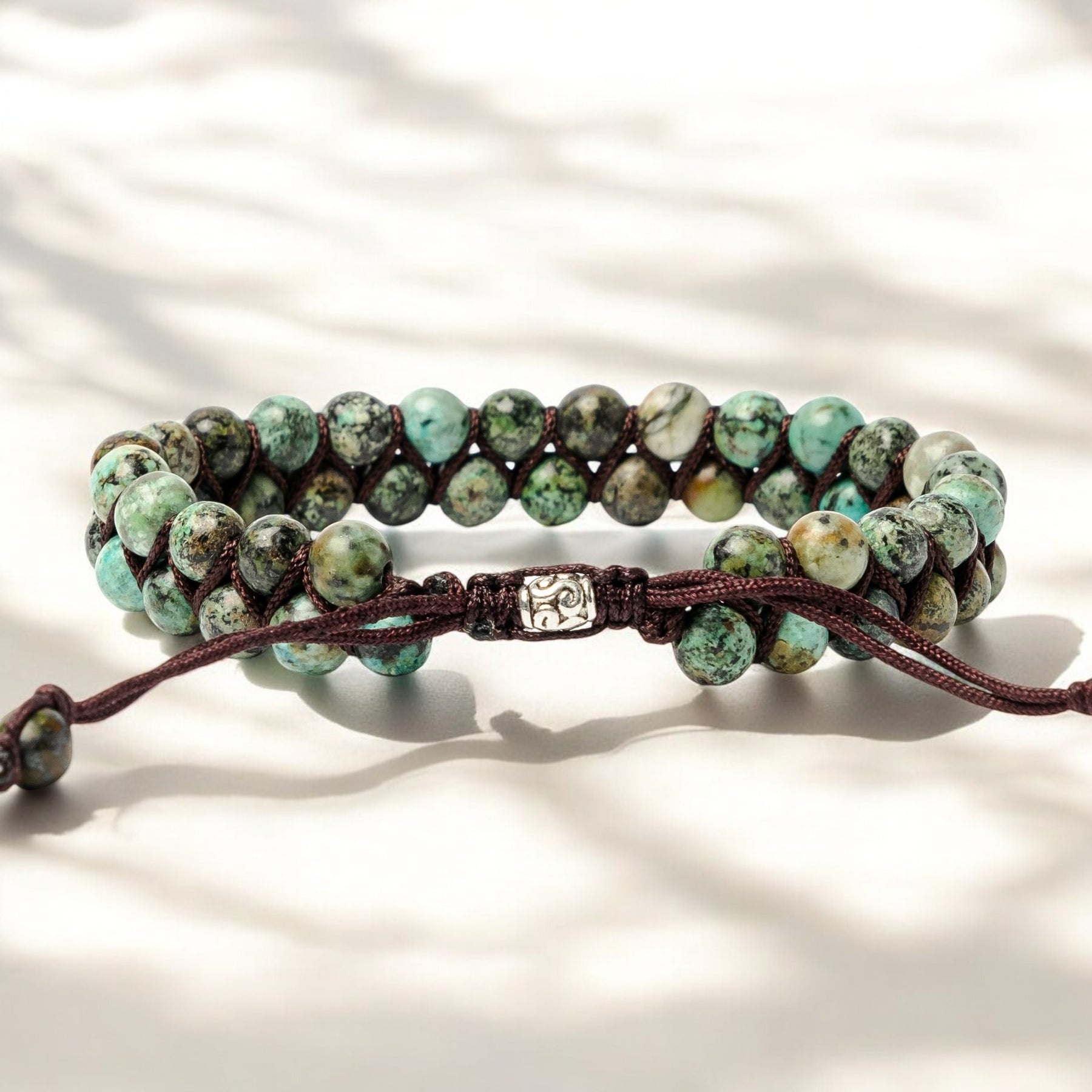 Men's African Turquoise Bracelet