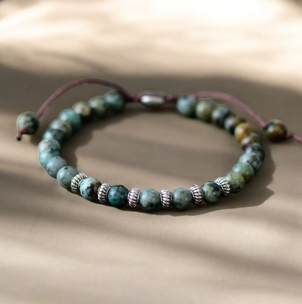 Men's African Turquoise Ragnar Bracelet