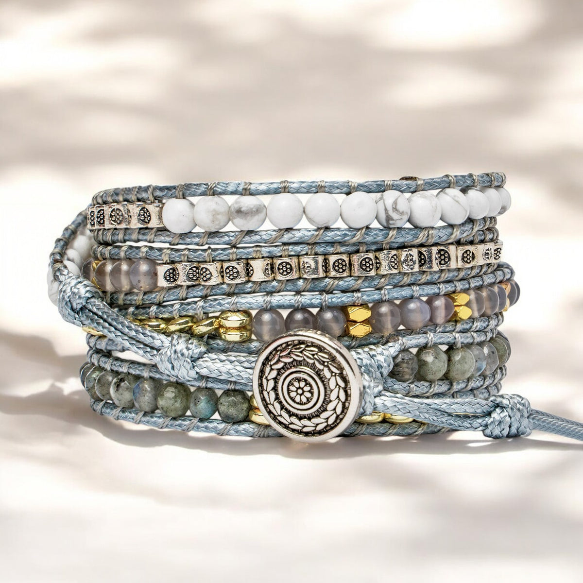 Rose Quartz Loving Wrap Bracelet