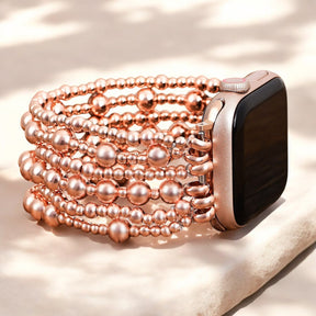 Rose Gold Serenity Apple Watch Strap