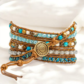 Twisted Ocean Jasper Apple Watch Strap