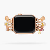 Burgundy Rose Stretch Apple Watch Strap - Cape Diablo