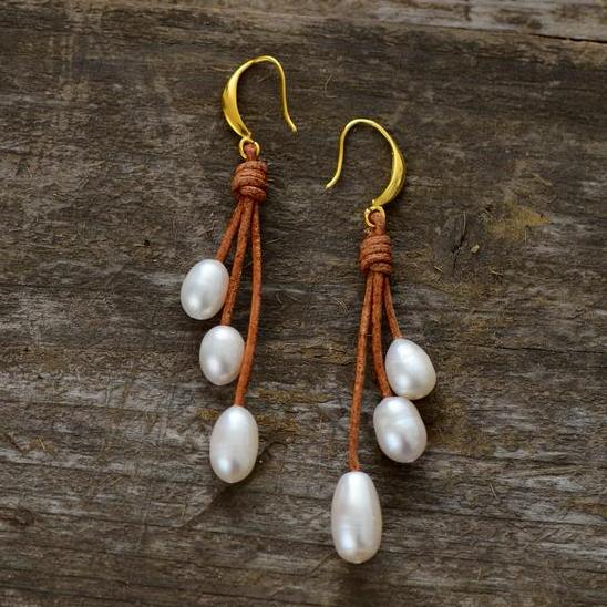 Freshwater Pearl Earrings - Cape Diablo