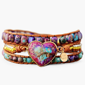 Intense Desire Protection Wrap Bracelet - Cape Diablo