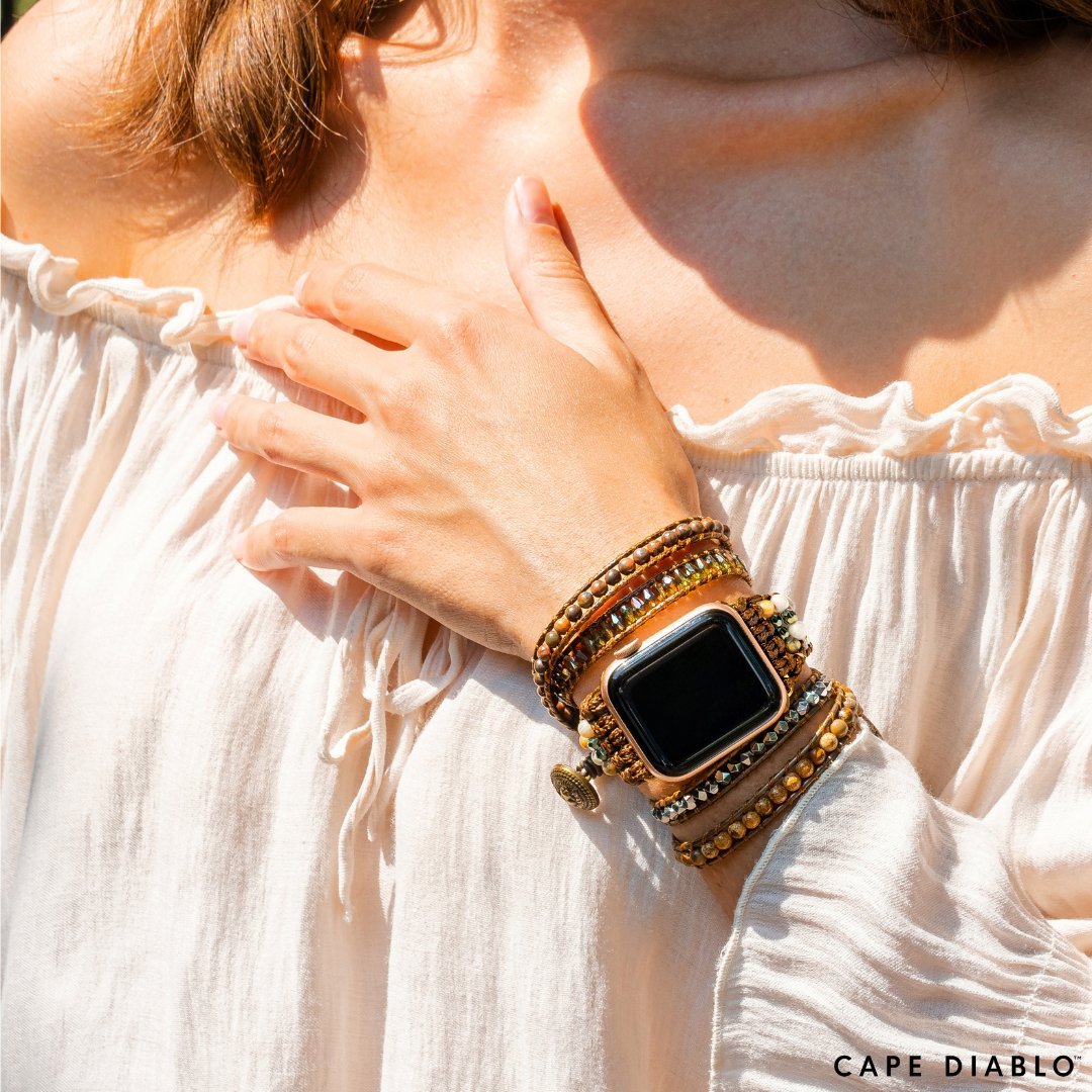 Moonlight Goddess Apple Watch Strap - Cape Diablo