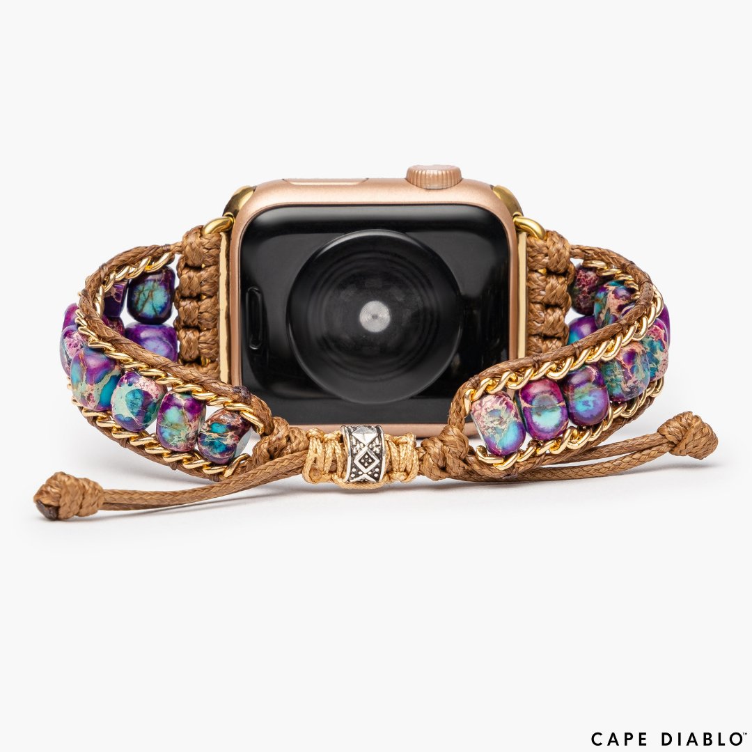 Moonlight Jasper Apple Watch Strap - Cape Diablo