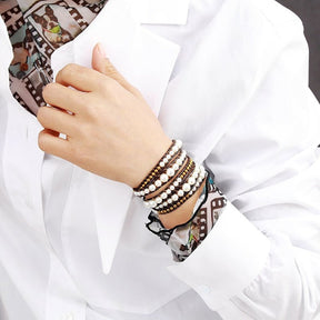 Pearl Protection Wrap Bracelet - Cape Diablo